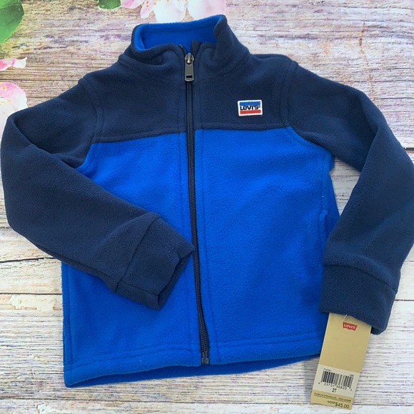 Boys Bundle • Levi’s Fleece Jacket w/Nike Camo Tee • NWT! - Picture 3 of 10